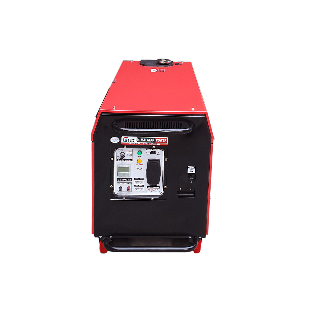10 KVA Generator, Model Silent GE-9000RS, Petrol Run, Recoil & Self Start
